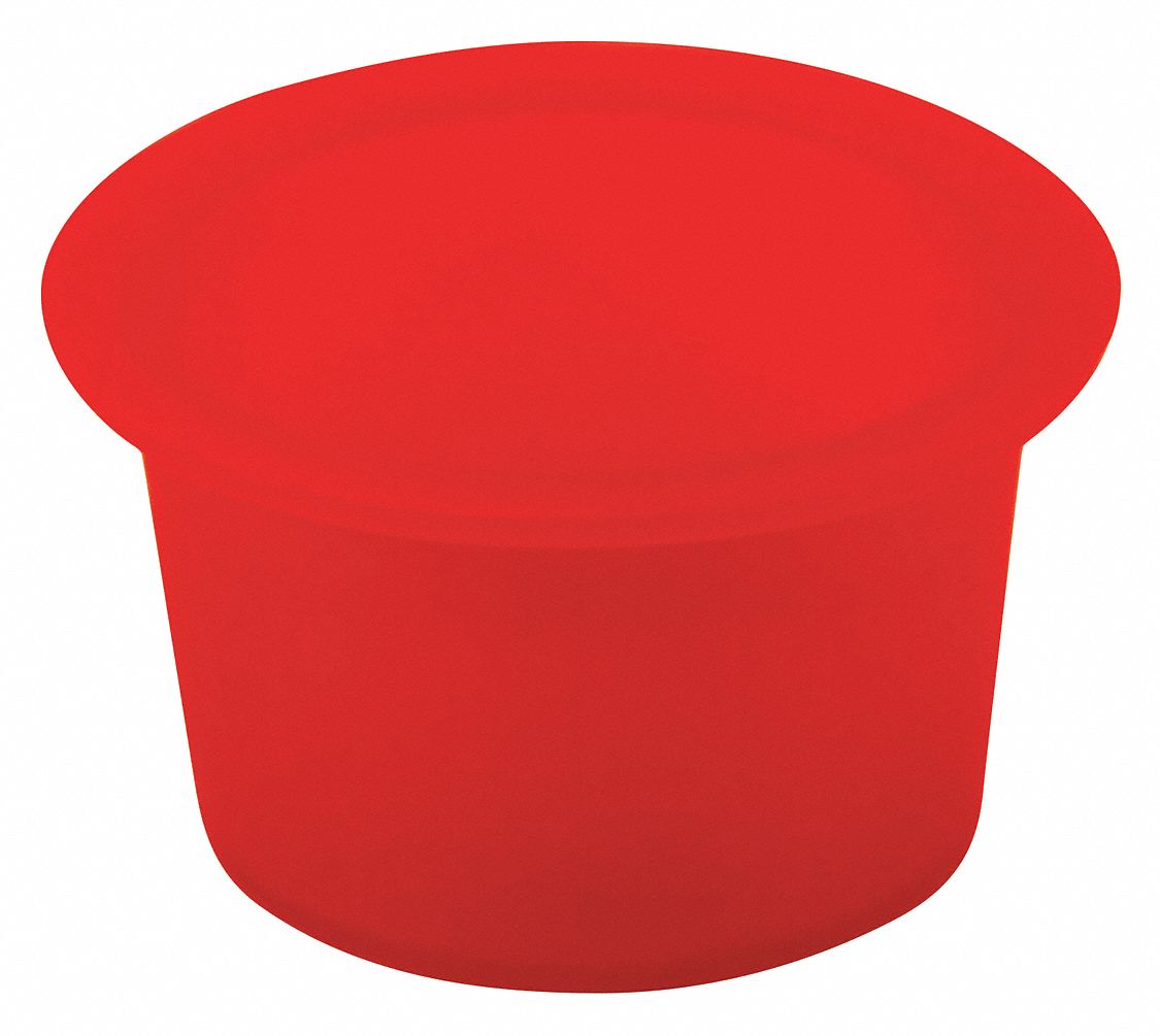 Silicone TW Tapered Cap/Plug,PK1000 - Grainger