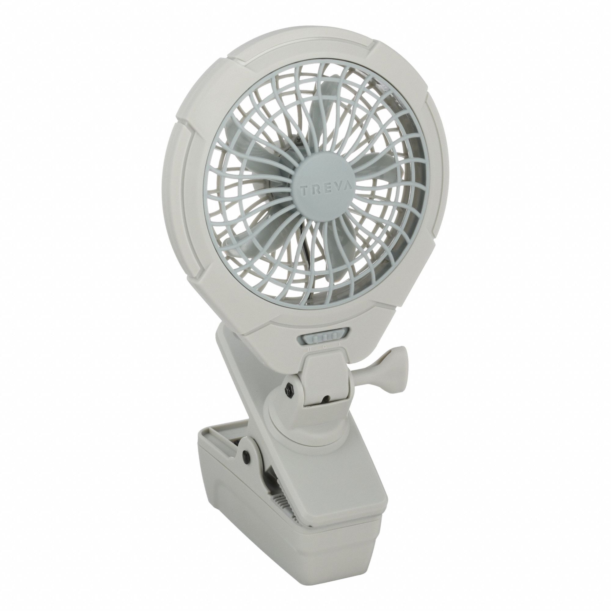 Cooling Fan: 5 in Blade Dia, Non-Oscillating, 82 cfm_159 cfm Airflow, Clip-On, 2 Speeds