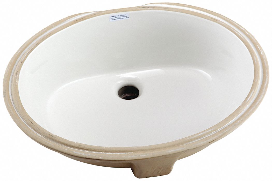 Gerber, Luxoval(TM), Lavatory Sink 60NK28G0012780 Grainger