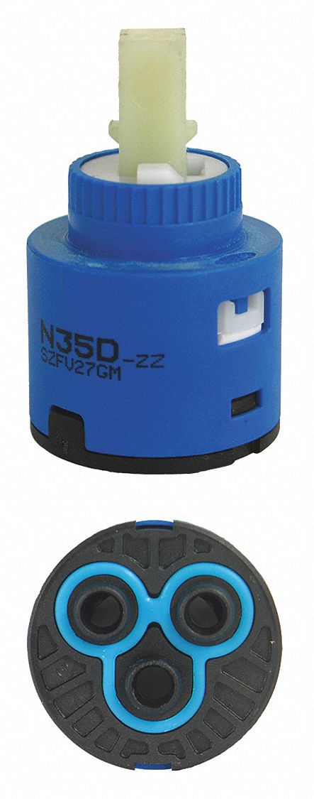 Cartridge: For Dominion Cartridge Series, Use with Hot/Cold Water, Plastic