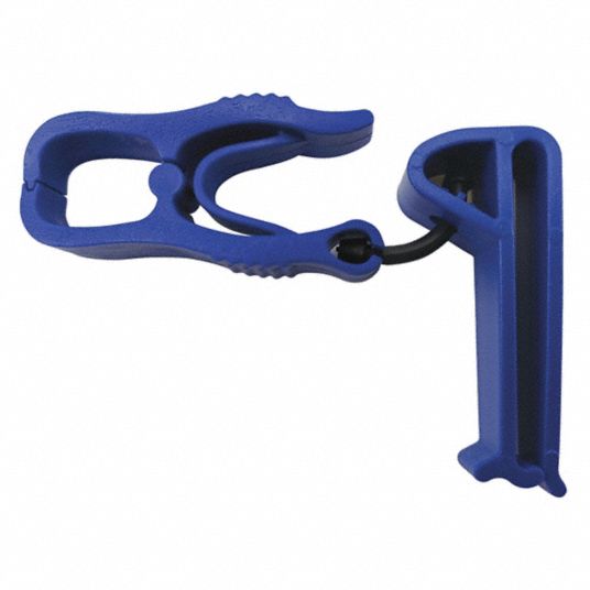 Plastic, Plastic, Glove Holder Clip - 60NK49|60NK49 - Grainger