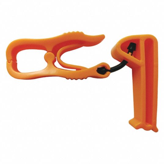 Plastic, Plastic, Glove Holder Clip - 60NK50|60NK50 - Grainger