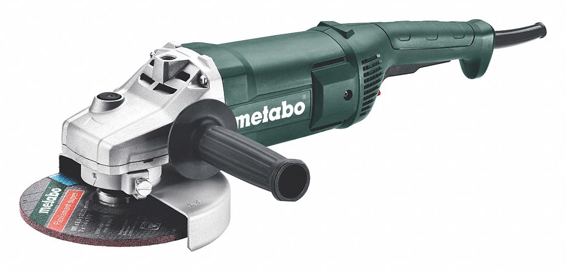 Angle Grinder: 15 A, 8, 450 RPM Max. Speed, Trigger, Adj Guard/Lock-On Switch, 7 in Wheel Dia