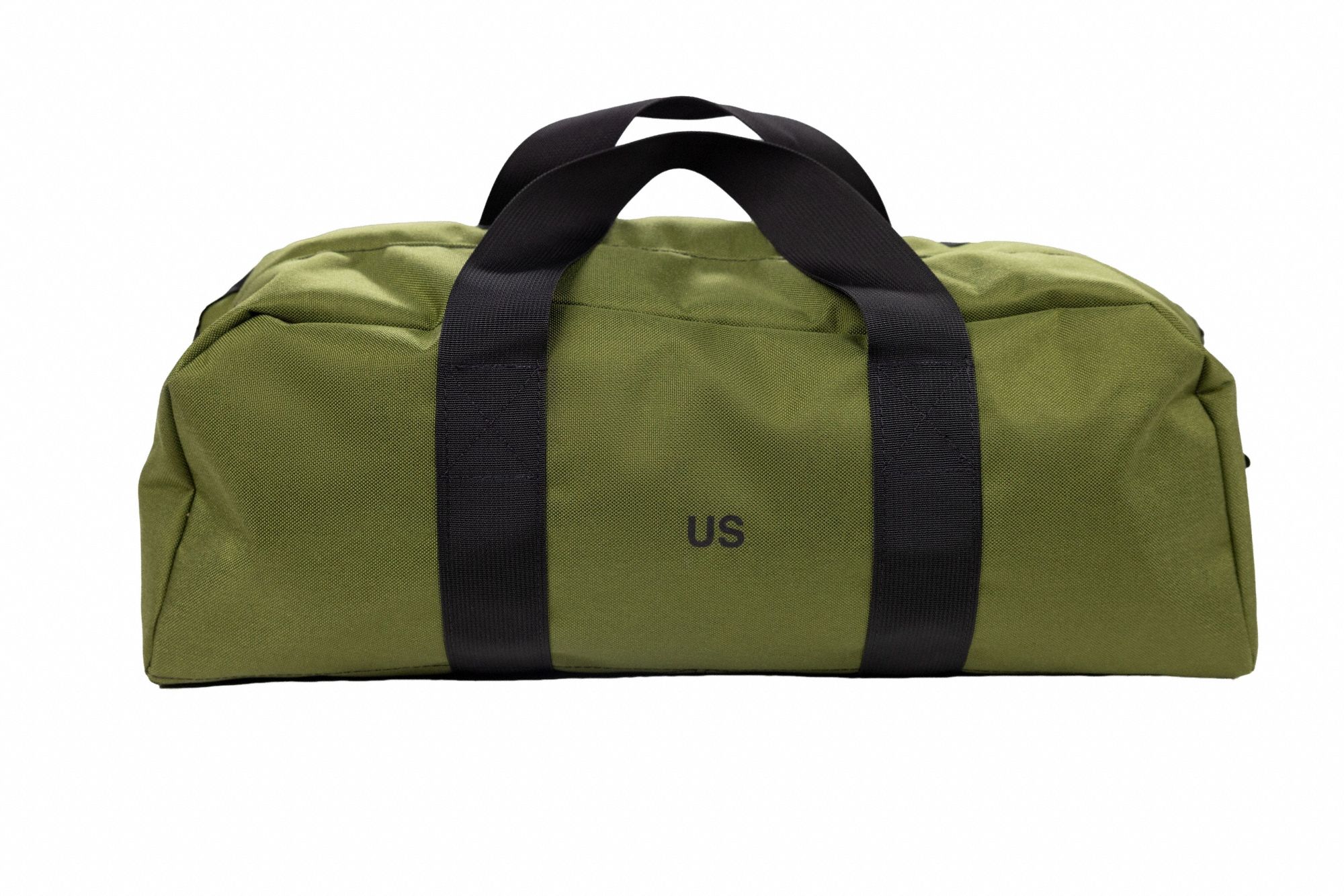 Tool Bag: 6 in W x 19 1/2 in D x 8 1/2 in H, Olive, Cotton Duck, 2 Pockets, Canvas