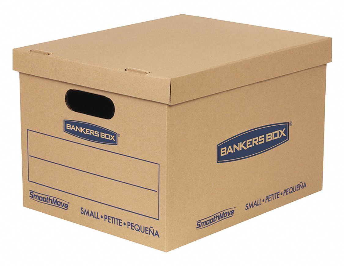 SMOOTHMOVE Moving Box, Classic Moving Box, Double Wall, 15x12x10 in