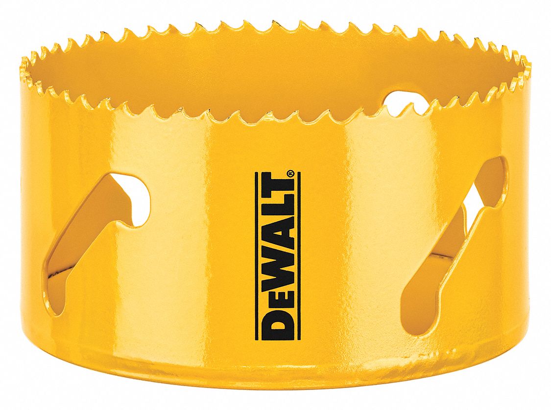 DEWALT, 4 in Saw Dia., 4/5 Teeth per Inch, Hole Saw 60NN77DAH180064 Grainger