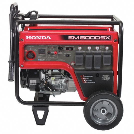 HONDA, Gasoline, 4,500 W, Generator - 60NP41|EM5000X3AG Grainger