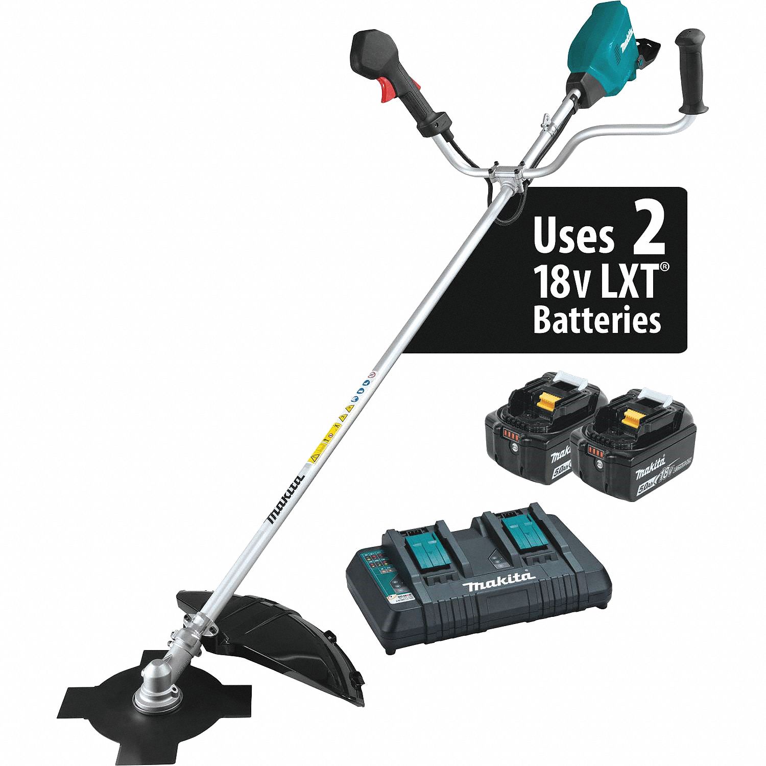 MAKITA Brush Cutter, 30 cc, Handheld Drive Type 60NU24XRU16PT Grainger