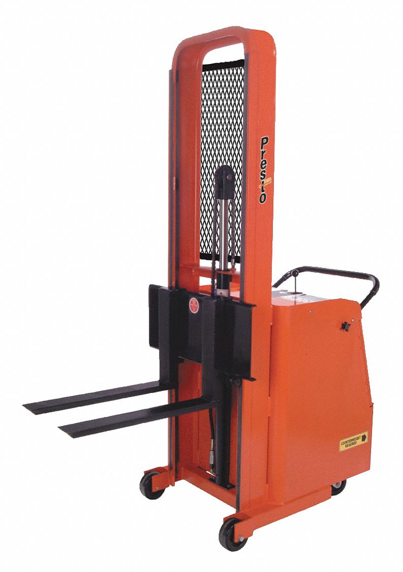PRESTO LIFTS Manual Drive Stacker, 1,000 lb Load Capacity - 60NY16|C62A