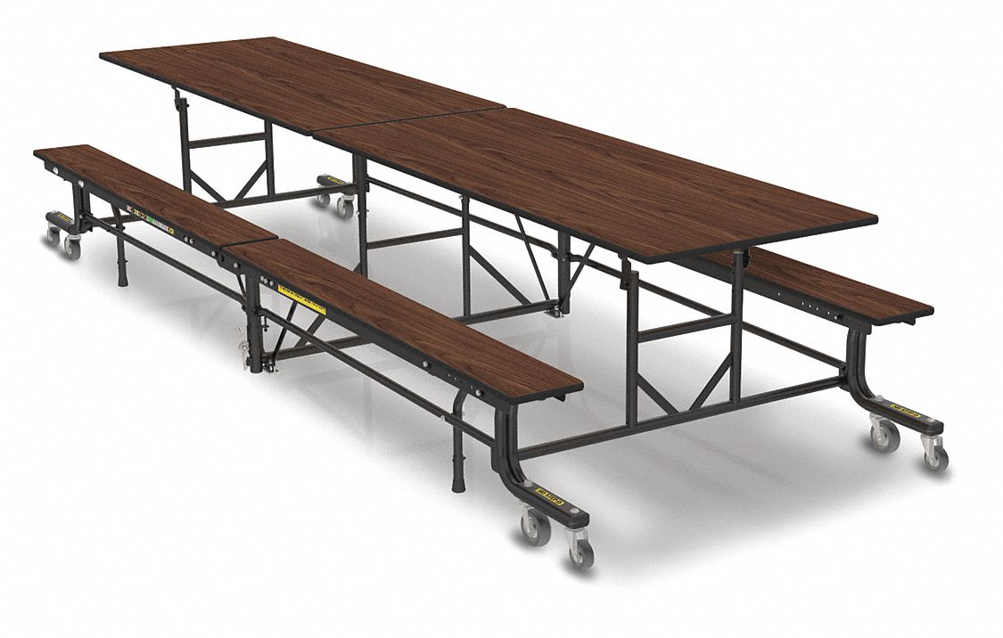 Cafeteria Bench Table 27 in H