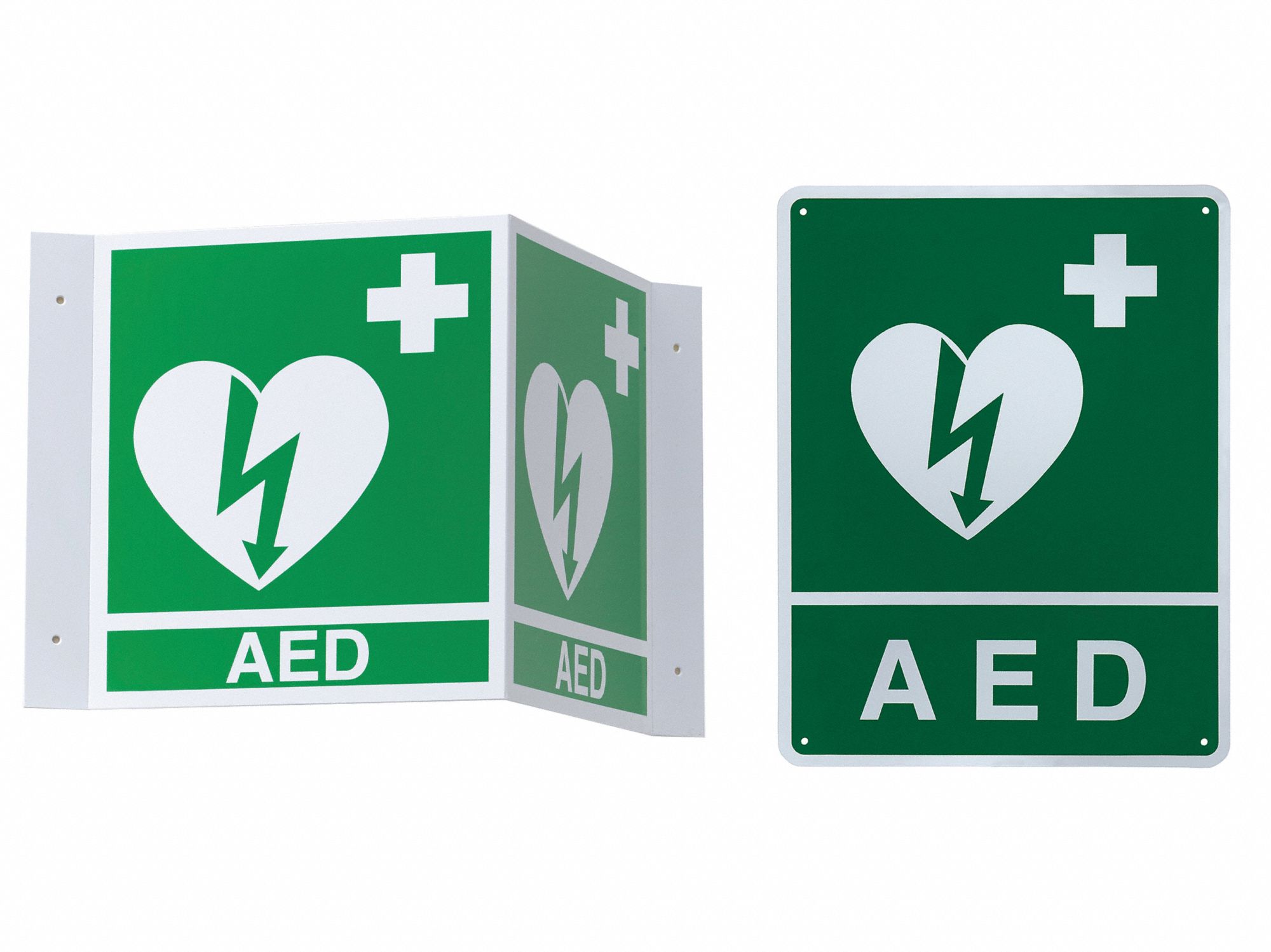 AED Wall Sign Kit, 8-1/2" H x 11" W