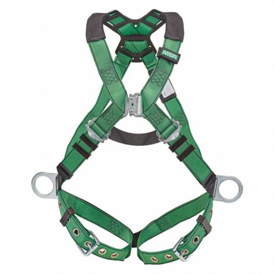 MSA, Climbing/Confined Spaces/Positioning, Vest Harness, Fall