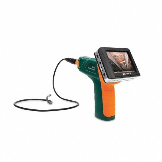 FLIR, 640 x 480 Px Res., 2 to 384 in Observation Dp, Video Borescope