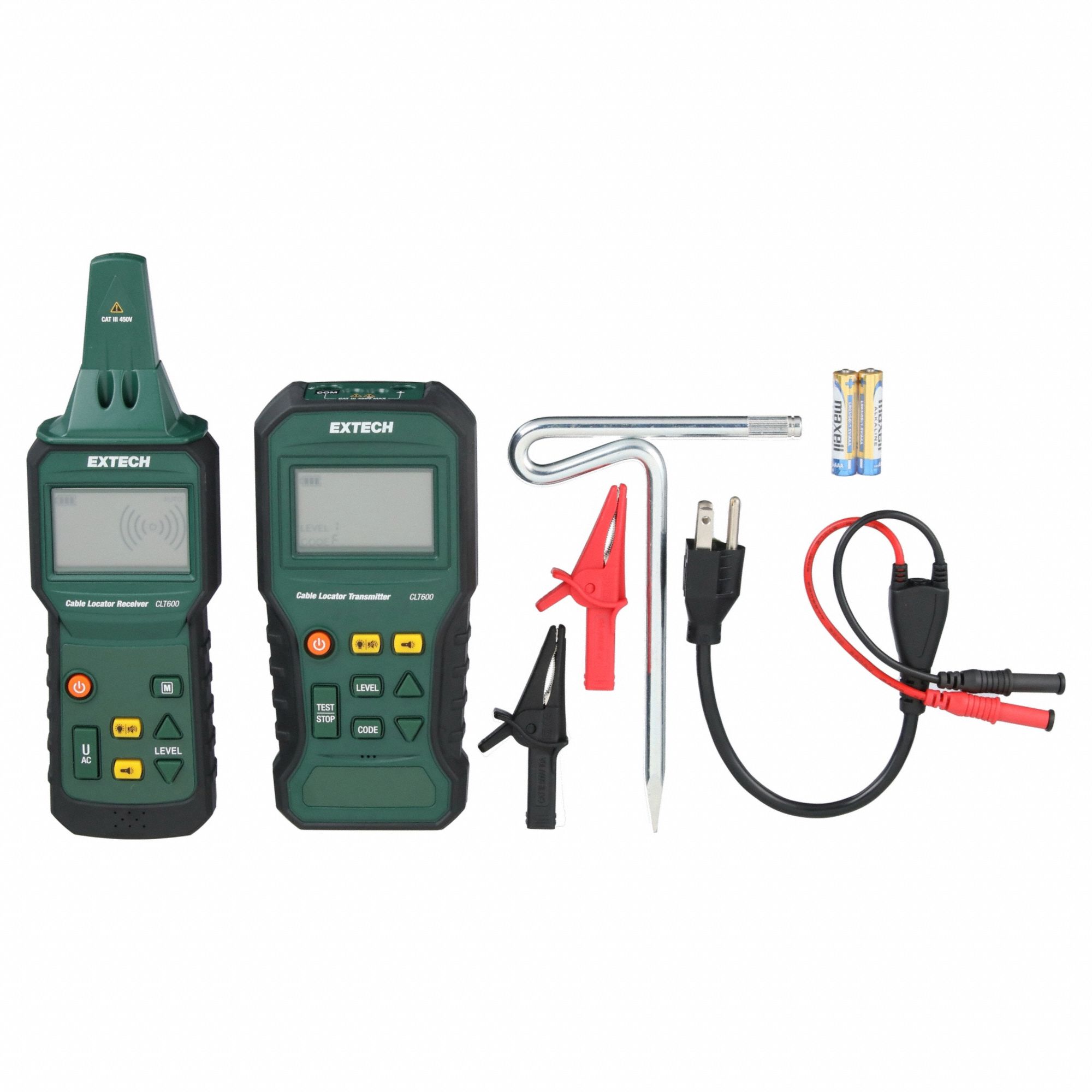 EXTECH, Cable Locator and Tracer - 60PT87|CLT600 - Grainger EXTECH, Cable Locator and Tracer - 60PT87|CLT600 - Grainger