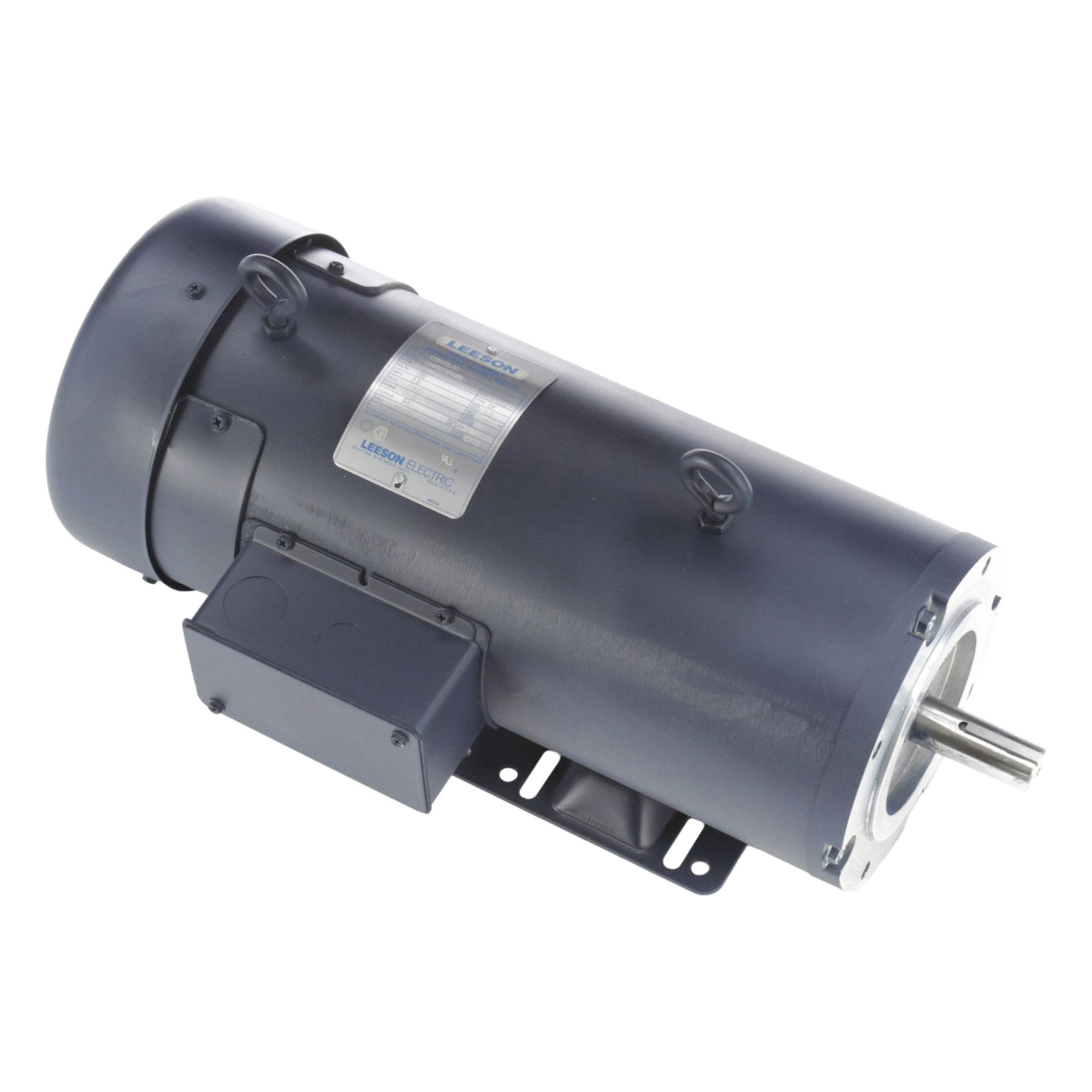 LEESON, 1 1/2 hp, 1,750 RPM, DC Permanent Magnet Motor - 60PT99|128000. ...