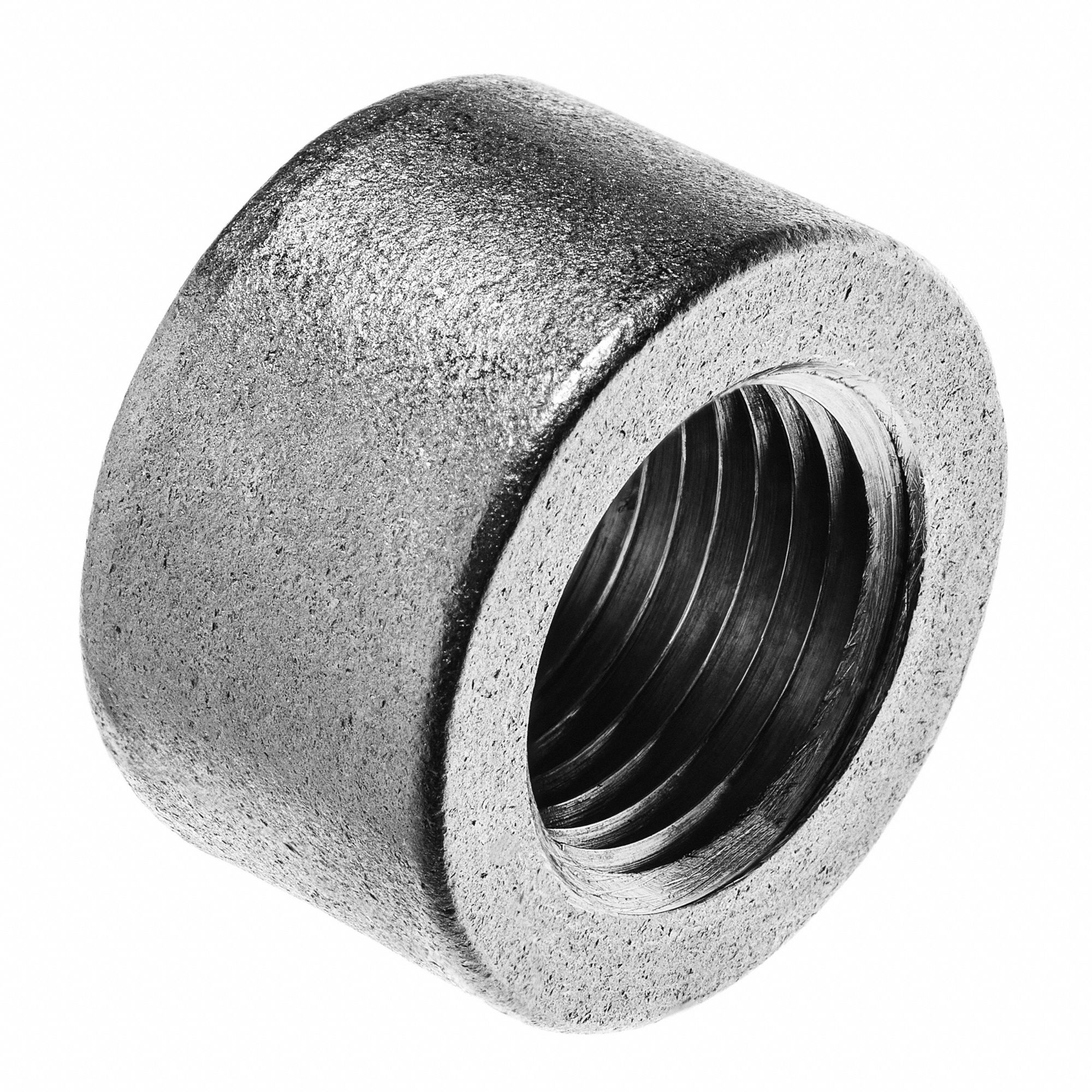 STRAIGHT COUPLING, FNPT X BUTT WELD, 2 IN PIPE SIZE, 316 STAINLESS STEEL, 150 PSI, 150 PSI