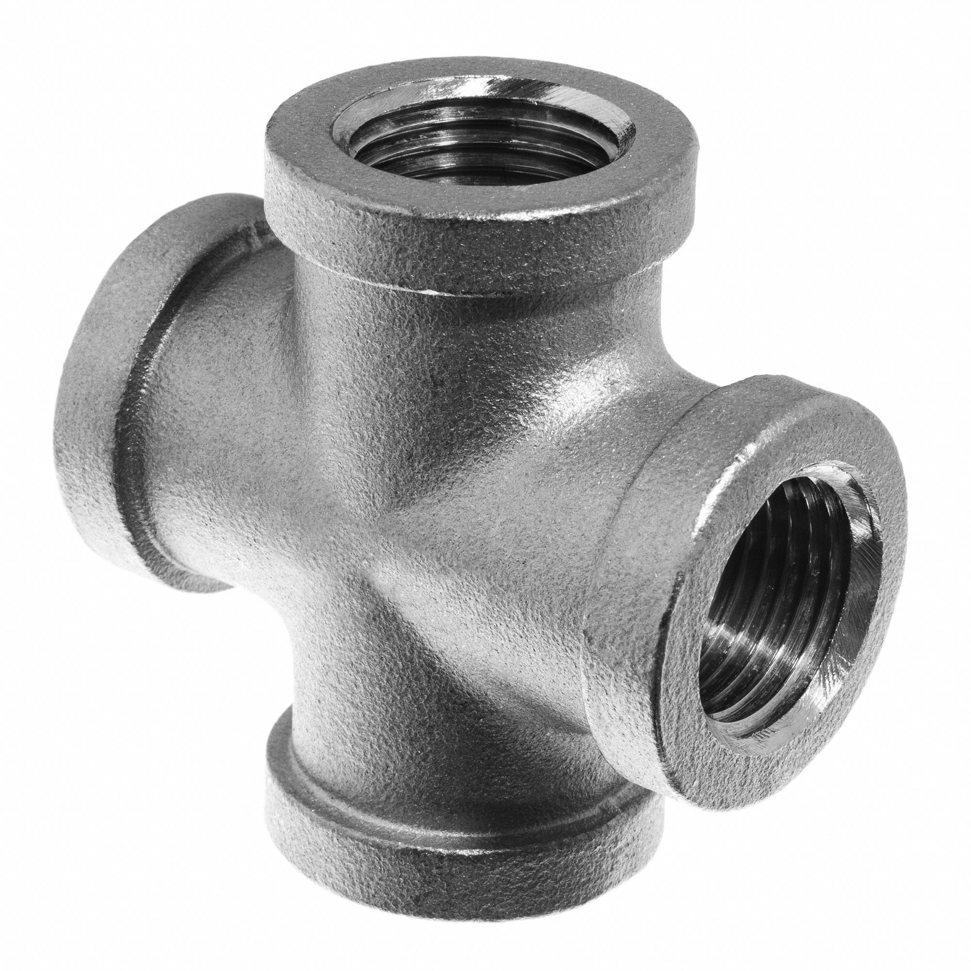 CROSS, FNPT, CLASS 150, ¼ IN PIPE SIZE, 316 STAINLESS STEEL, 150 PSI