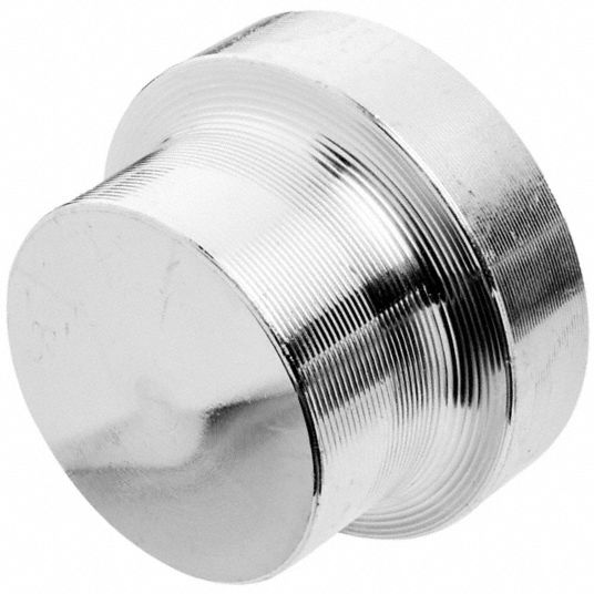 Stainless Steel Pipe Fitting, Pipe Cap, 1/2 in. Female NPT