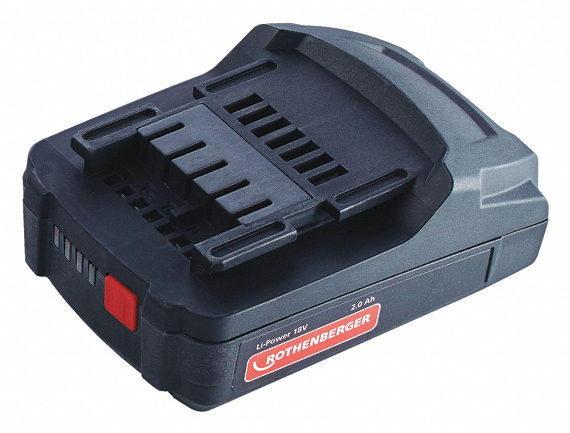 Battery: 2 Ah, Battery Included, Charger Included, Tabbed, 18V DC