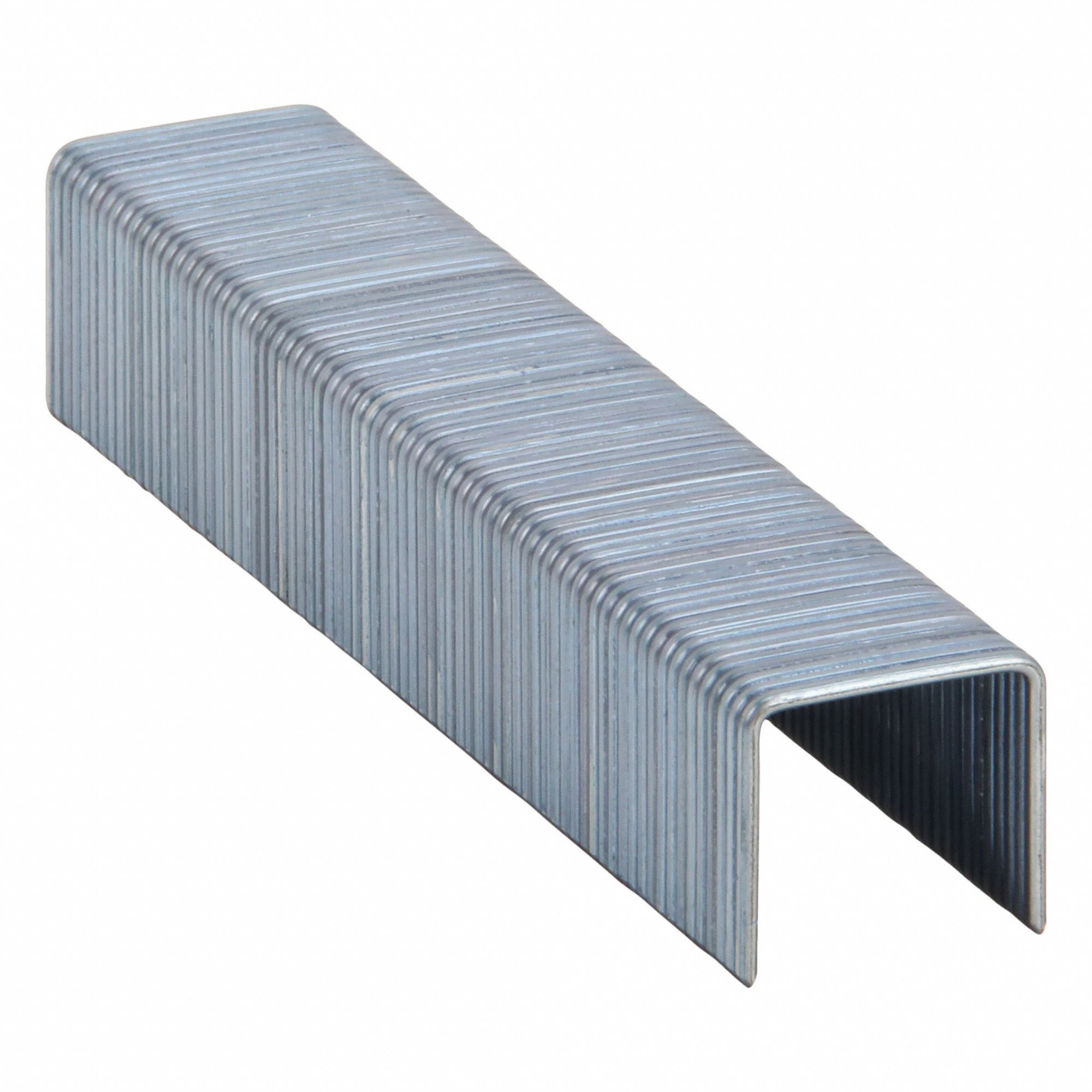 Wide Crown Staples, 16 ga, 15/16" W: Wide Crown Staple, 15/16 in Crown Wd, Steel, 9, 000 PK