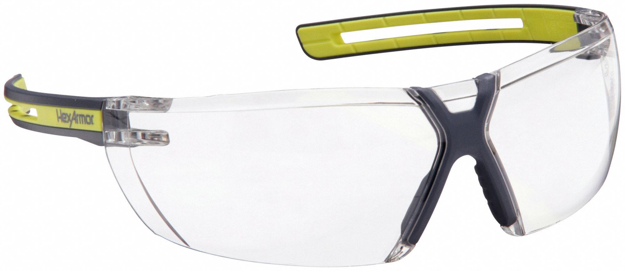 LUNETTES DE PROTECTION, S/REBORD, ENVELOPPANTE, TPE/PC, TRUSHIELD, GR/TRSP, CSA, UV, M, UNISEXE
