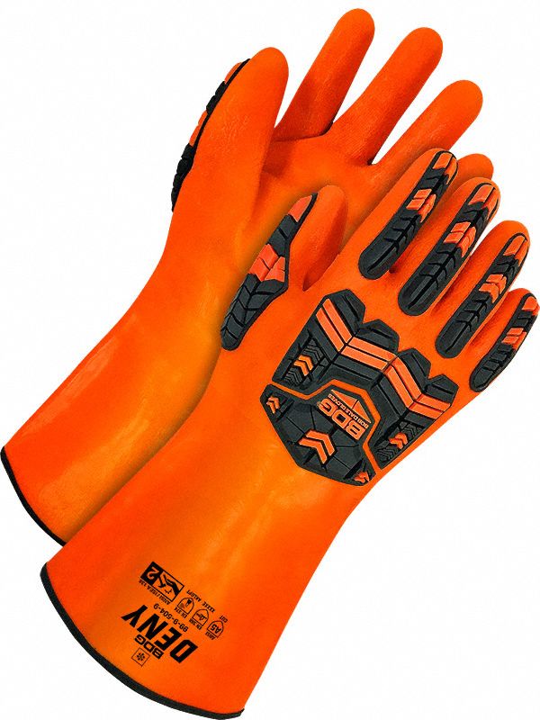 GANTS RSTNT PRDTS CHMQS,TAILLE 11,PVC,PR