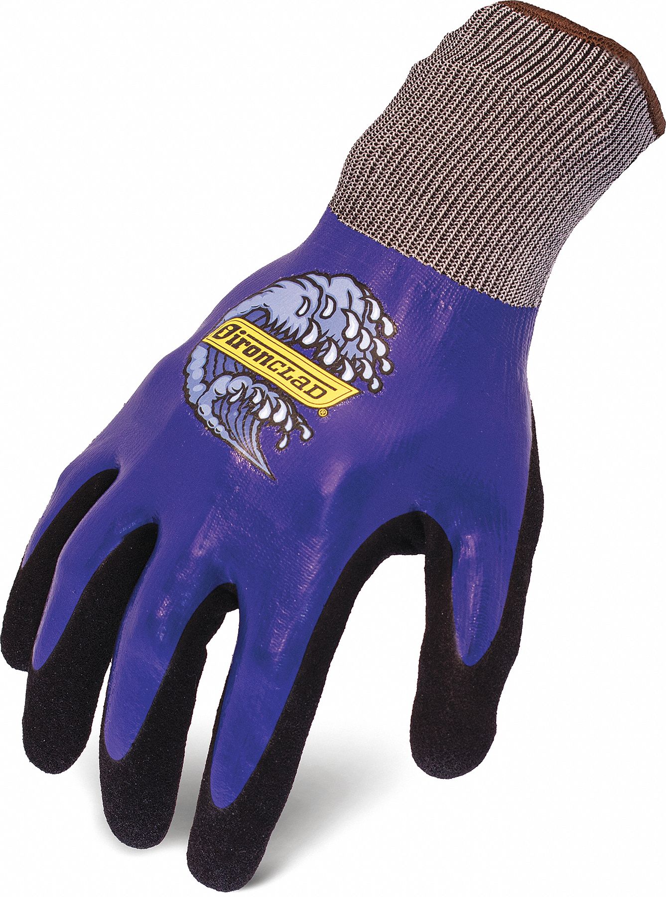 COATED GLOVES,NITRILE,15 GA,PR