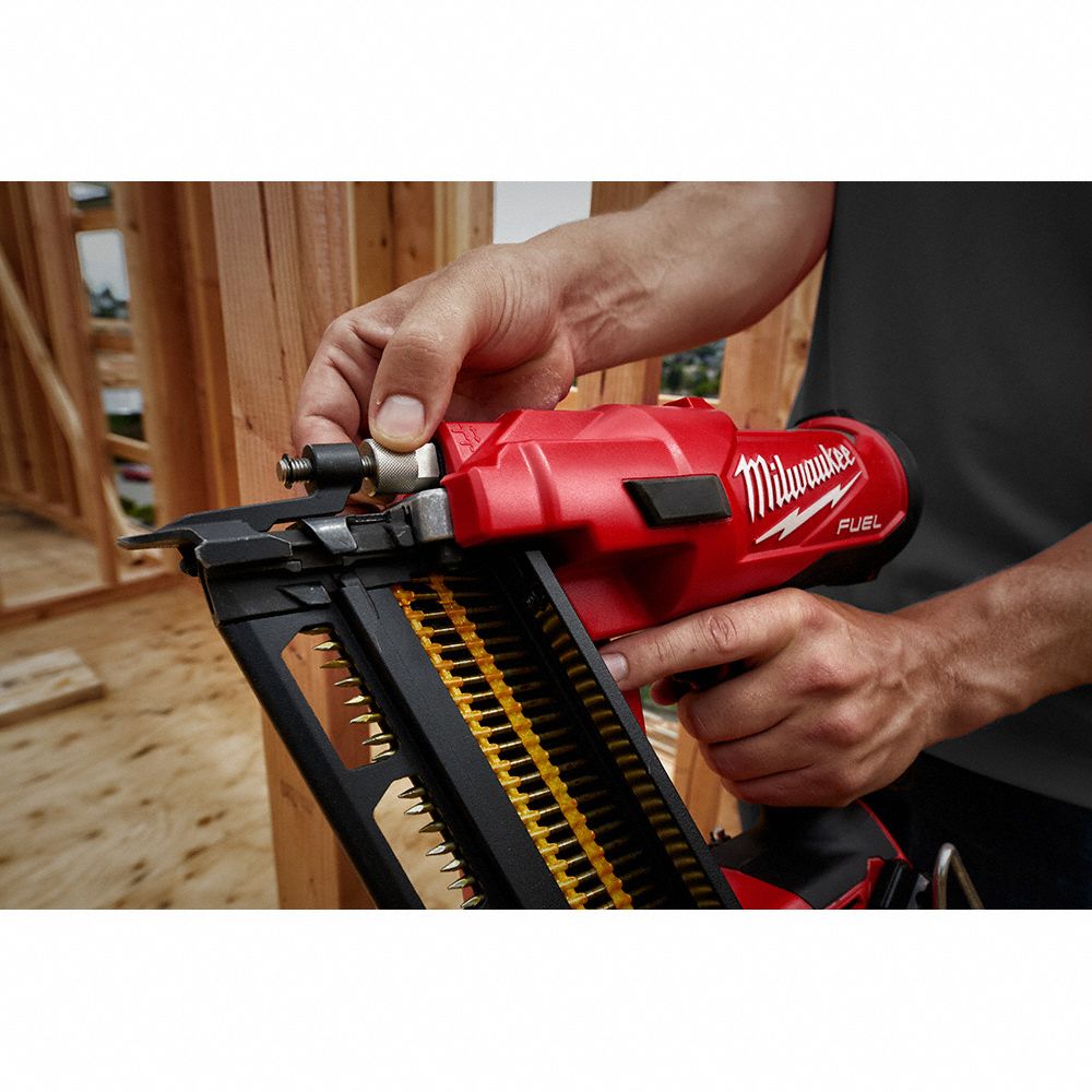 MILWAUKEE Nail Gun Framing, Combo, For 0.113 in to 0.148 in Nail Shank