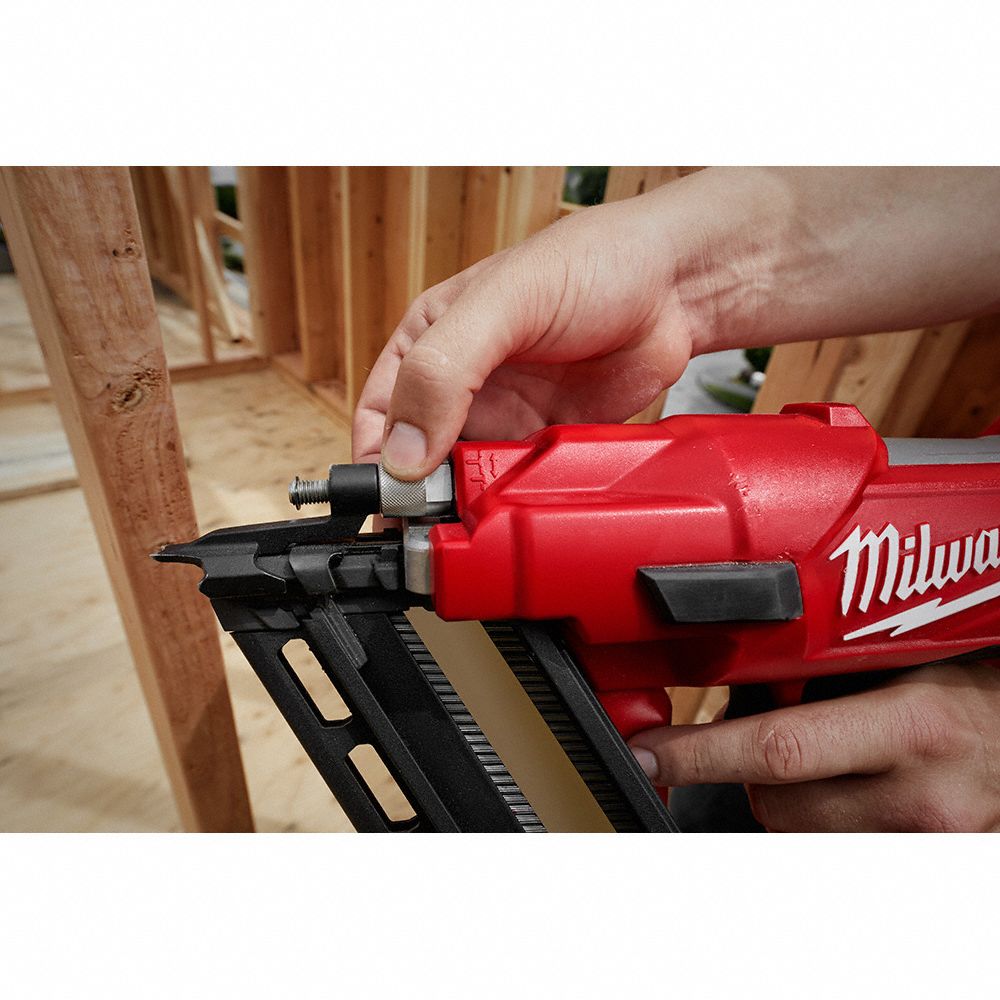 MILWAUKEE Nail Gun Framing, Combo, For 0.113 in to 0.148 in Nail Shank