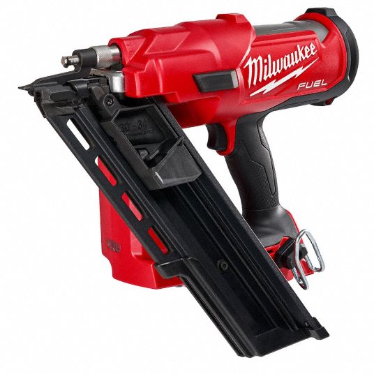 Milwaukee battery deals powered roofing nailer