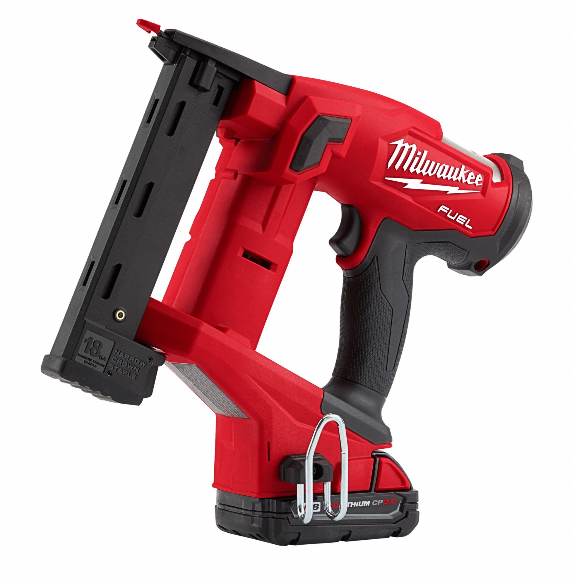 MILWAUKEE Cordless, Staple Gun Kit, 18V DC 60RE91274921CT Grainger