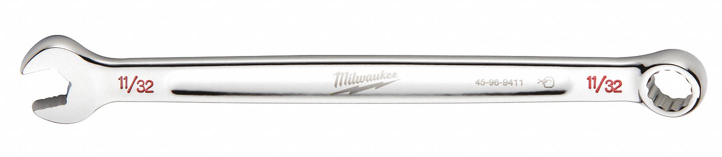 Combination Wrench, 11/32in
