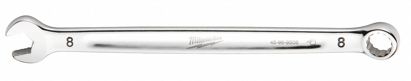 Combination Wrench, 8 mm,  Length 5 1/2 in