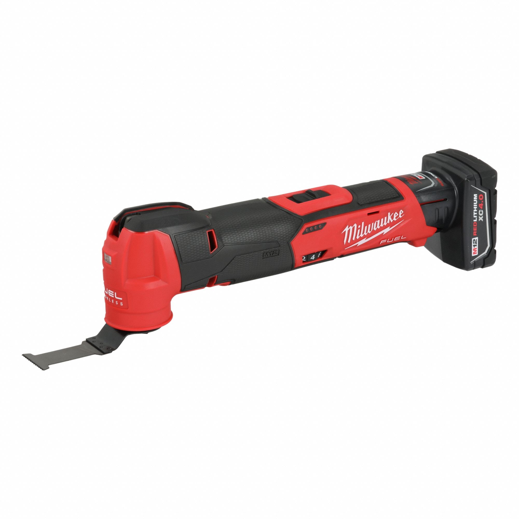 Oscillating Tool Kit: 3.9° Oscillation Angle, Brushless Motor, 4.0 Ah, M12™, Battery Included