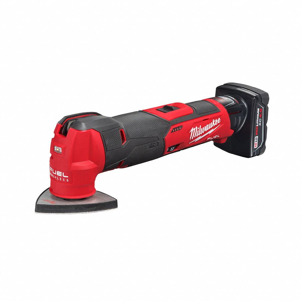 MILWAUKEE Oscillating MultiTool Kit 10,000 to 20,000, 3.9° Oscillation Angle, Accessory Free