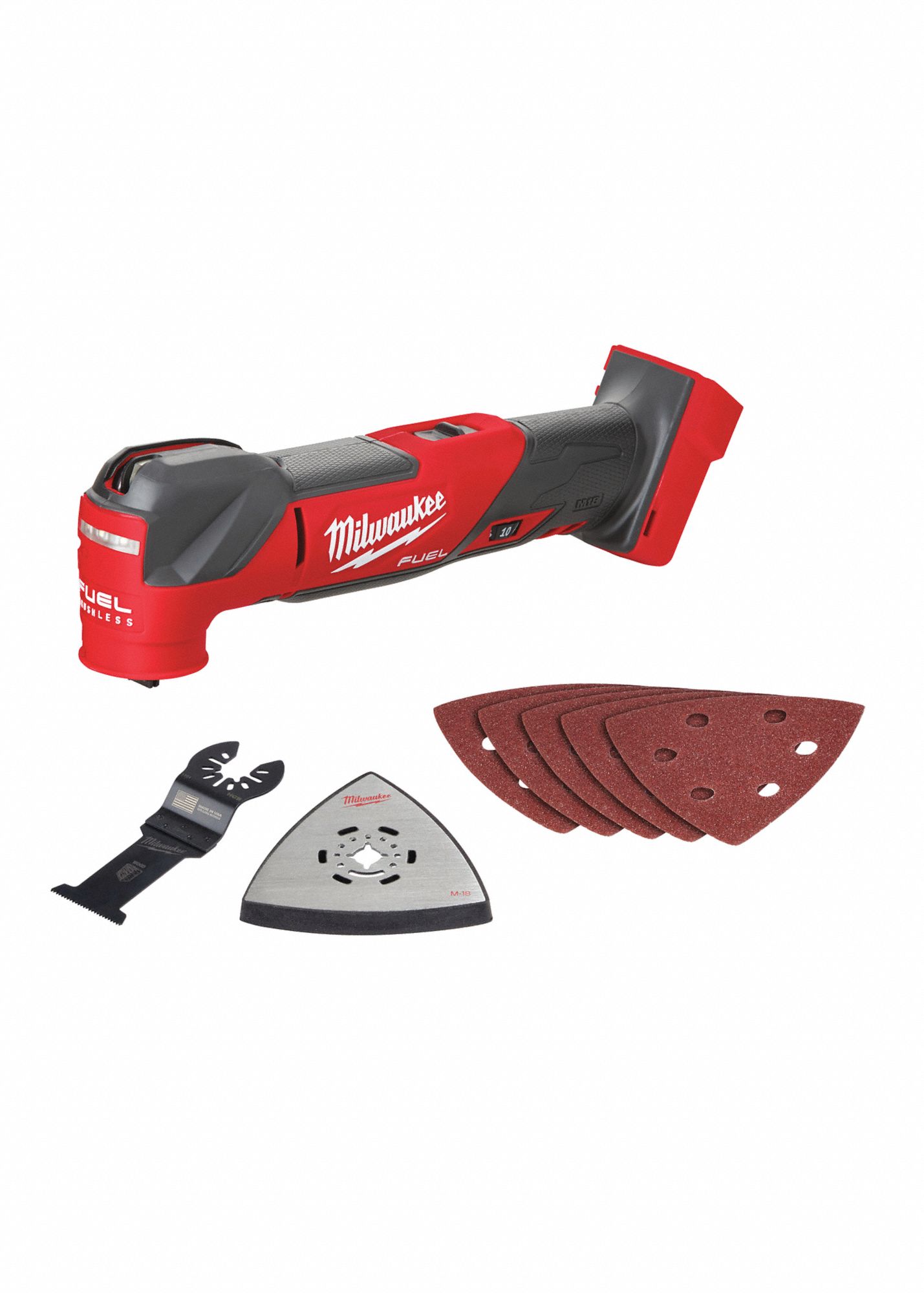 OSCILLATING MULTI-TOOL, CORDLESS, 18V DC, 5 AH, 11000 TO 20000 OPM, 4.2 ° ANGLE, BARE TOOL