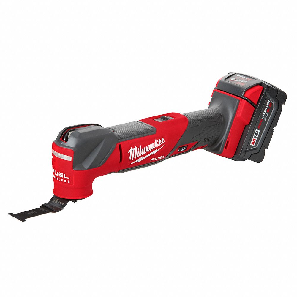 MILWAUKEE Oscillating MultiTool Kit 10,000 to 20,000, 4.2° Oscillation Angle, Accessory Free