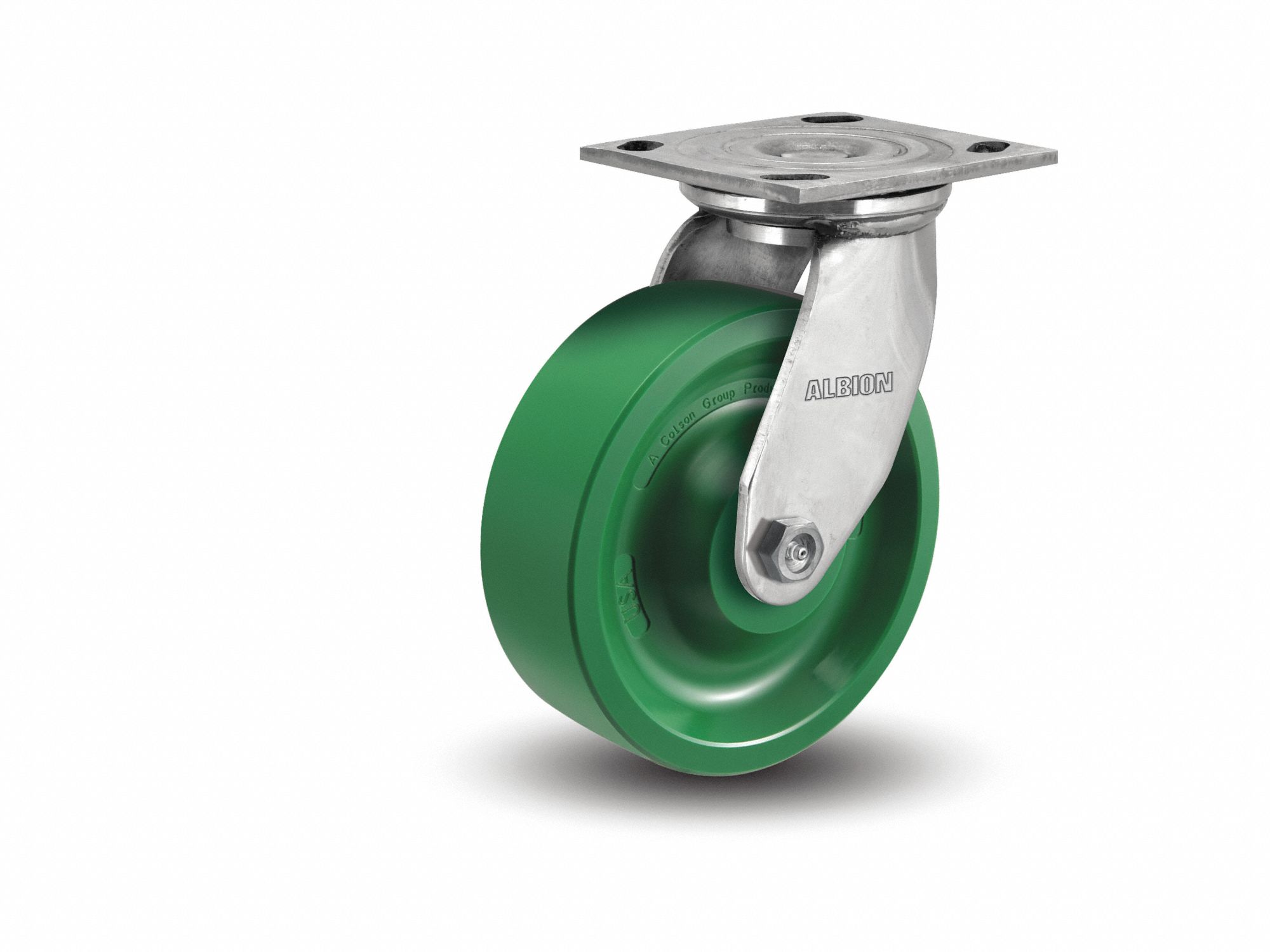 Caster, Kingpin, 1000 lb, 8 in Dia.