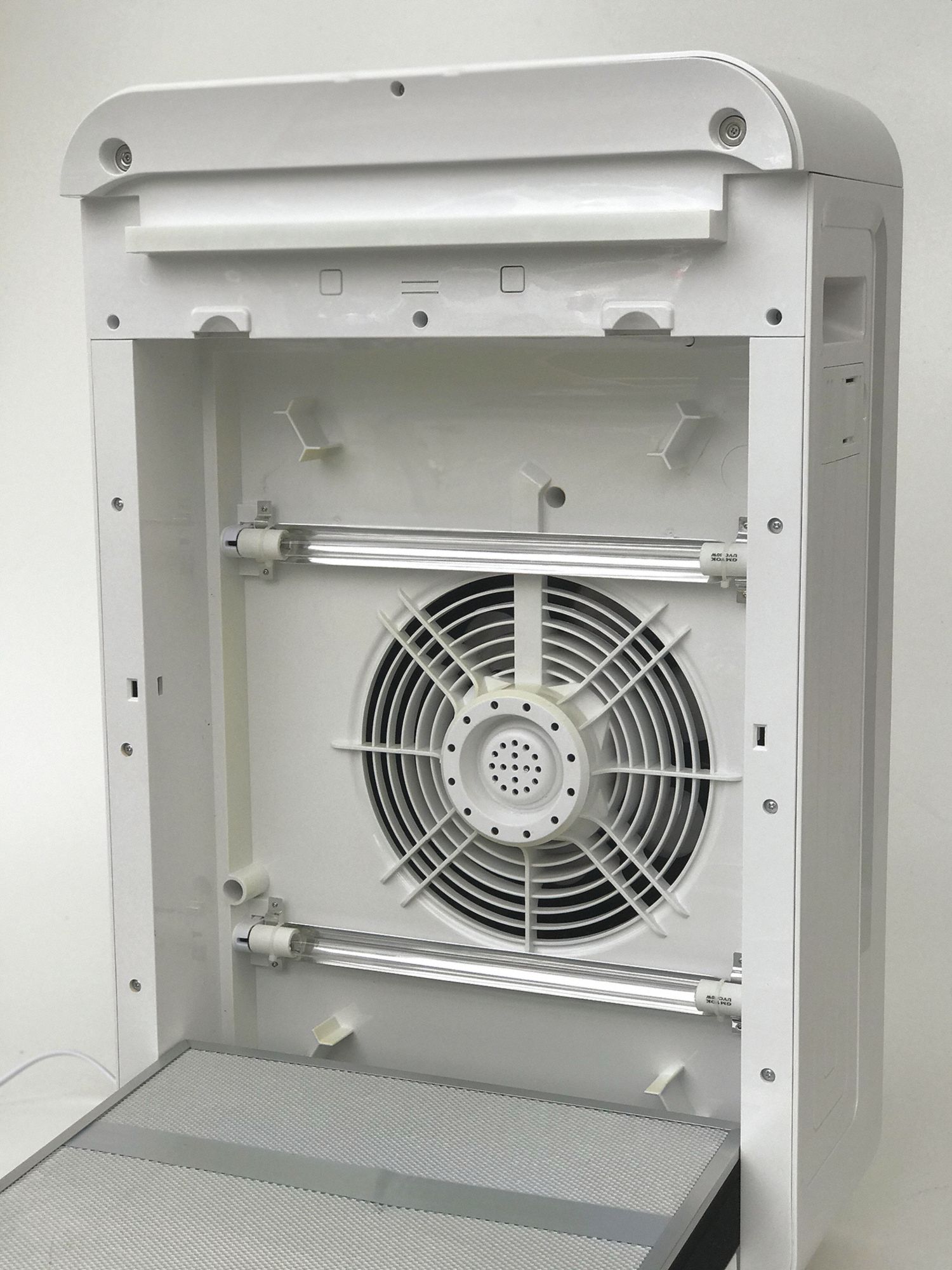 air filter with uvc light
