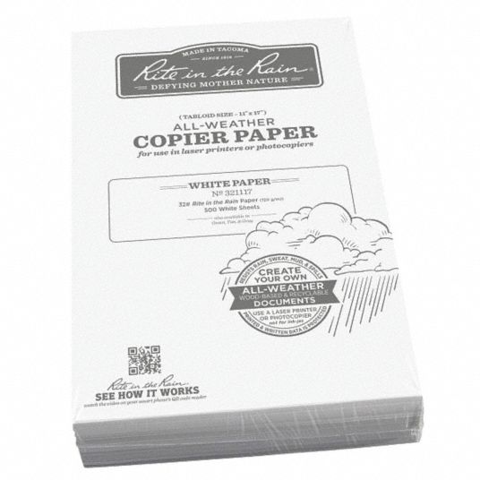 Zecom Waterproof Paper - A4 - Geological and Survey Supplies