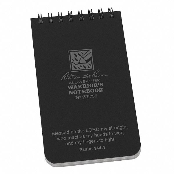 WEATHERPROOF TOP SPIRAL NOTEBOOK,57 SH