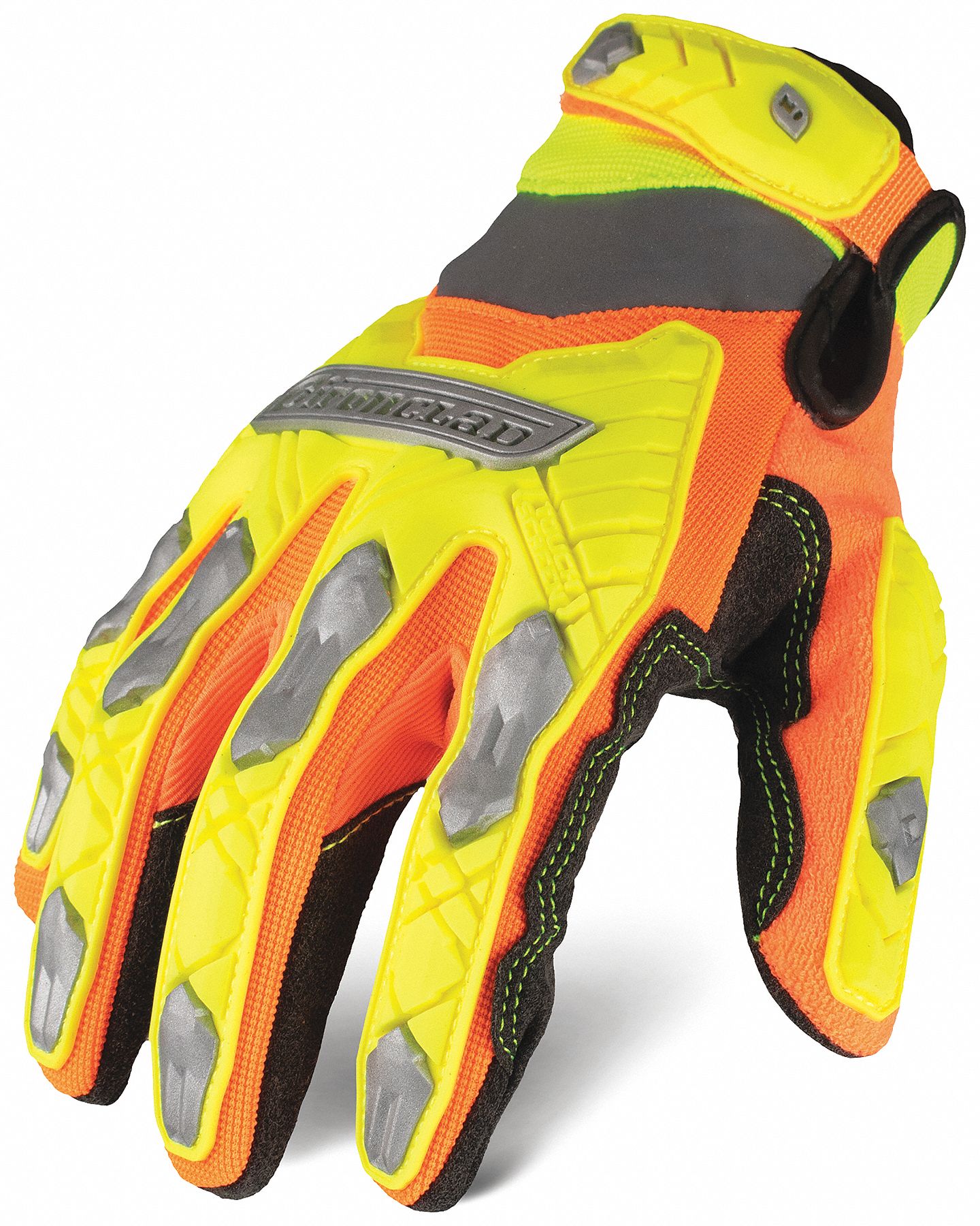 GANTS DE MECANICIEN, JAUNE HTE VIS, PR