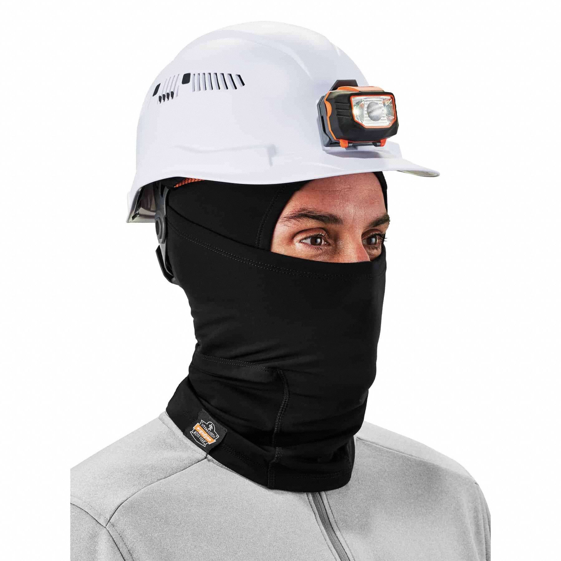 Ergodyne Balaclava: Balaclava, Black, Universal, Balaclava, Nylon 