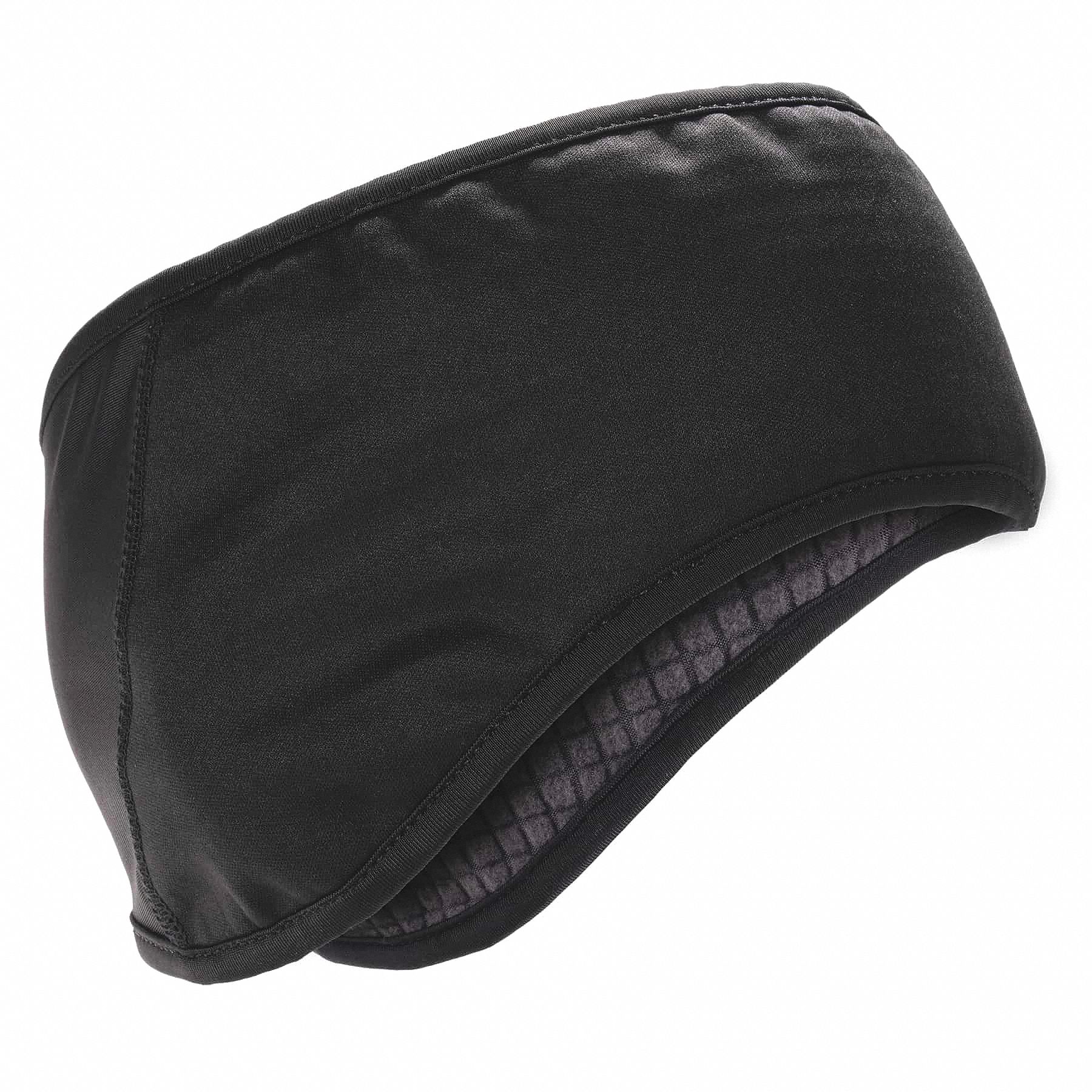 Headband: Head Warmers, Black, Universal, Head Band, Polyester/Spandex, Ears/Partial Head