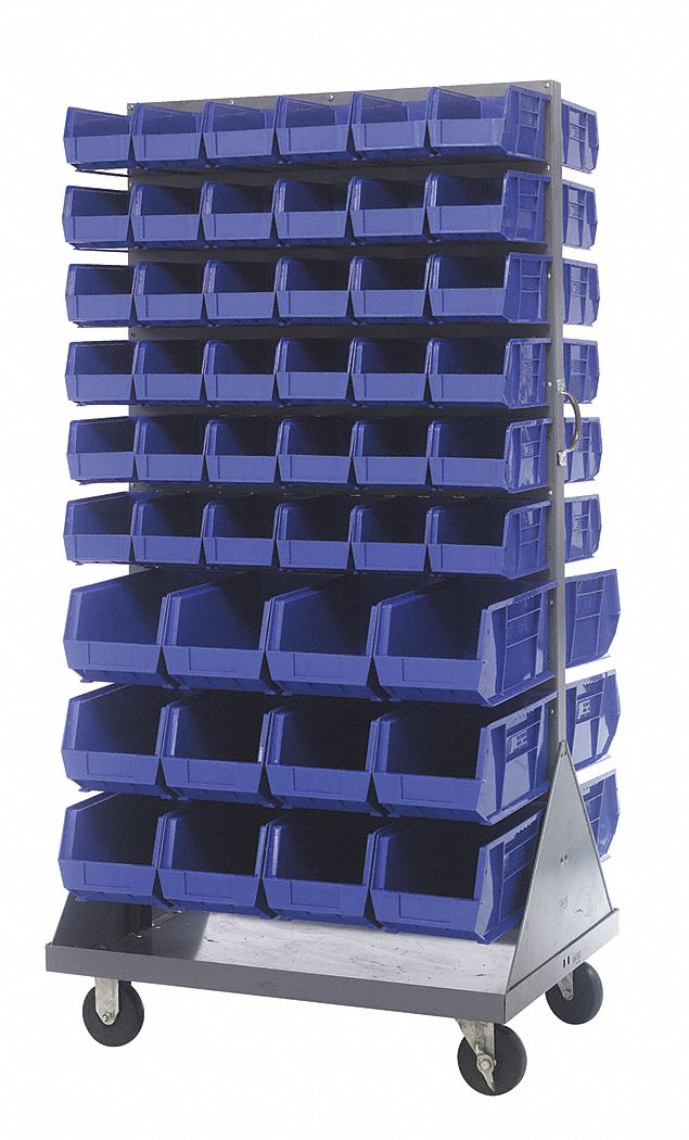 QUANTUM STORAGE SYSTEMS, 36 in x 24 in x 72 in, 96 Bins Included