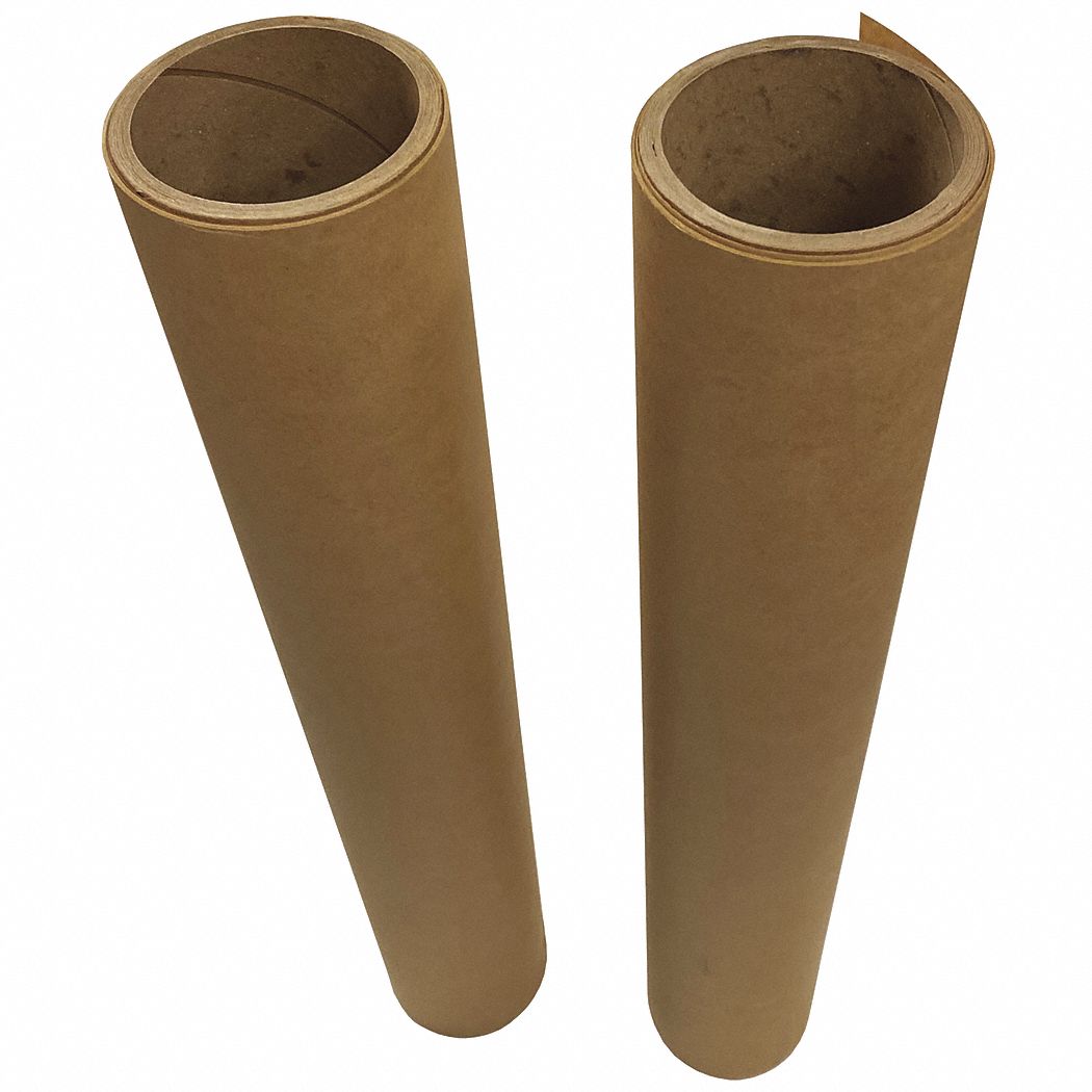 Corrosion Inhibiting VCI Waxed Paper Rolls: 35 lb Basis Wt, 36 in Roll Wd, 600 ft Roll Lg