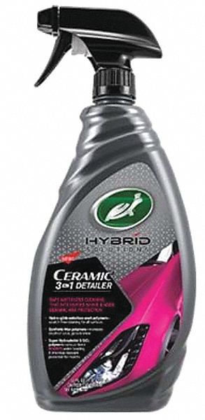 Ceramic 3-In-1 Detailer,  Trigger Spray,  32 oz,  Spray Bottle,  Thin Liquid,  White