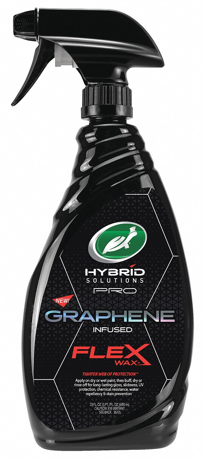 Pro Graphene Flex Wax,  Trigger Spray,  23 oz,  Spray Bottle,  Thin Liquid,  White