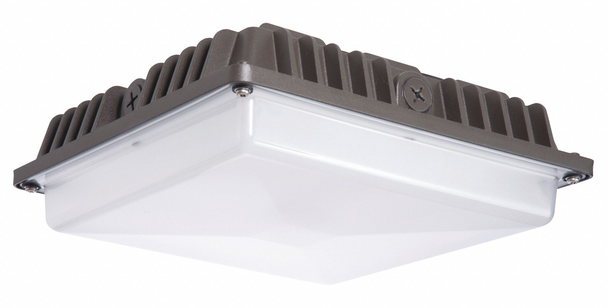 Garage and Canopy Dualselect Wattage 28-40-60W: 3,000 K_4,000 K_5,000 K Color Temp, Bronze