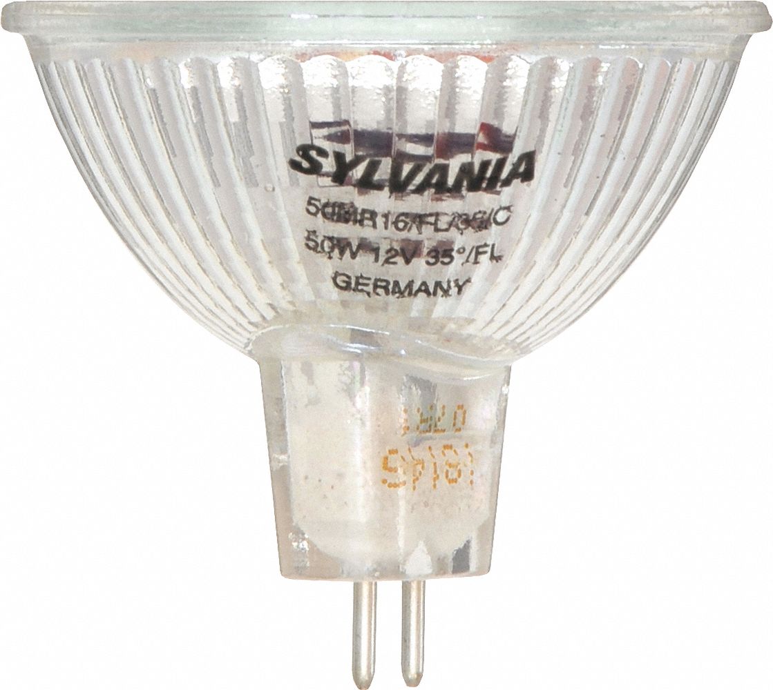 SYLVANIA, Halogen, MR16, Halogen Bulb 60UA2158327 Grainger